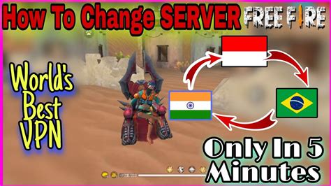 How to play free fire on pc? How To Change SERVER In Free Fire || Free Fire Server ...