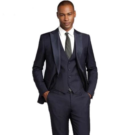 Shop men's slim fit suits by luxury british jermyn street tailor, hawes & curtis. Custom Made New Arrival Fashion Slim Fit Groom Tuxedos ...