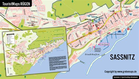 Navigate within the map of göhren/rügen and zoom in or out. Ortsplan Sassnitz - grebemaps® Kartographie