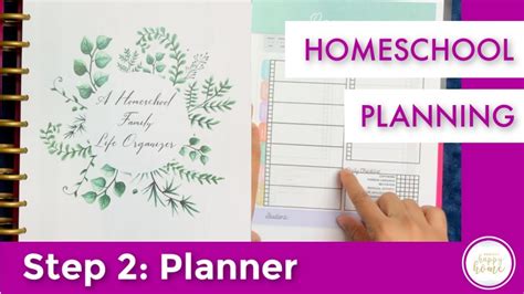 Popular features in our homeschool planner: 2019-2020 HOMESCHOOL PLANNER || Happy Planner for ...