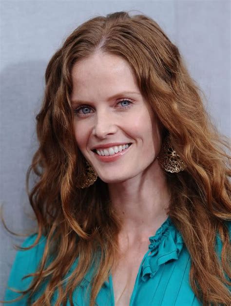 Someone who is an insomniac. Picture of Rebecca Mader