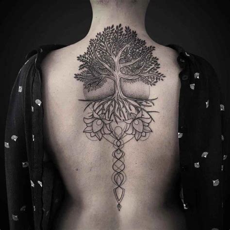 Geometric Tree Of Life Tattoo Meaning - Best Tattoo Ideas