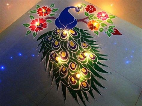 You can always draw a rangoli image of lord ganesha to express your love and [ see more: Peacock Rangoli Designs for Diwali - Rangoli | Rangoli ...