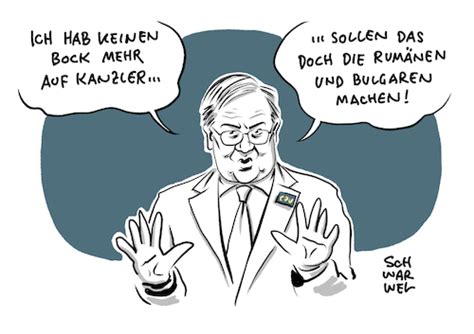 Secara tepatnya karikaturmu adalah jasa. Laschet Tönnies Virusausbruch yapan Schwarwel | Politika ...