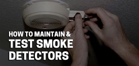 Testing a carbon monoxide detector is very similar to testing a smoke alarm. How to Test and Maintain Your Smoke Detectors | Handyman ...