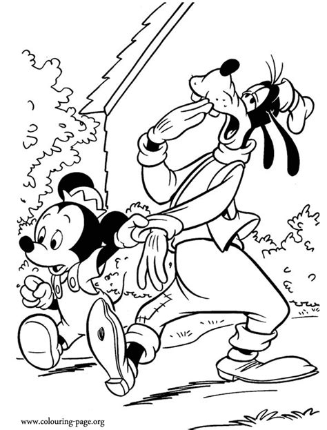 Mickey mouse coloring pages are fun for children of all ages and are a great educational tool on coloringpages7.info, you will find free printable coloring pages for kids of all ages. Mickey Mouse and Goofy coloring page | Mickey mouse ...