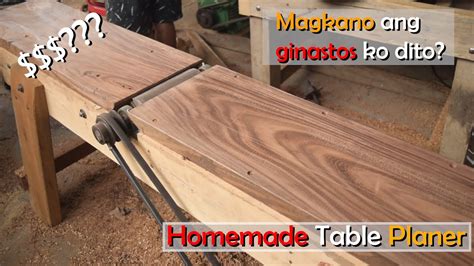Epoxy resin alone costs around $80 a gallon, and that's before the labor to pour it. How much did it Cost to Make a Homemade Table Planer ...