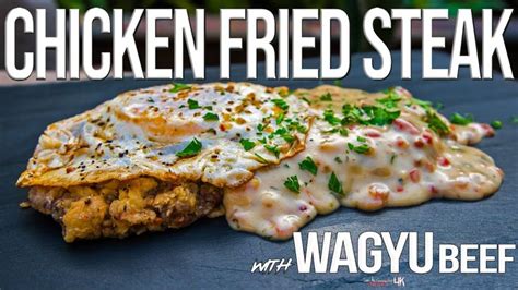 Chicken fried steak is maybe our new favourite way to eat steak—how could anyone resist the white gravy?? Epic Chicken Fried Steak Recipe (with Wagyu Beef ...