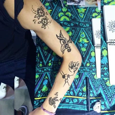 Think of it as a temporary tattoo. 150 Incredible Henna Tattoo Designs (Ultimate Guide, June ...