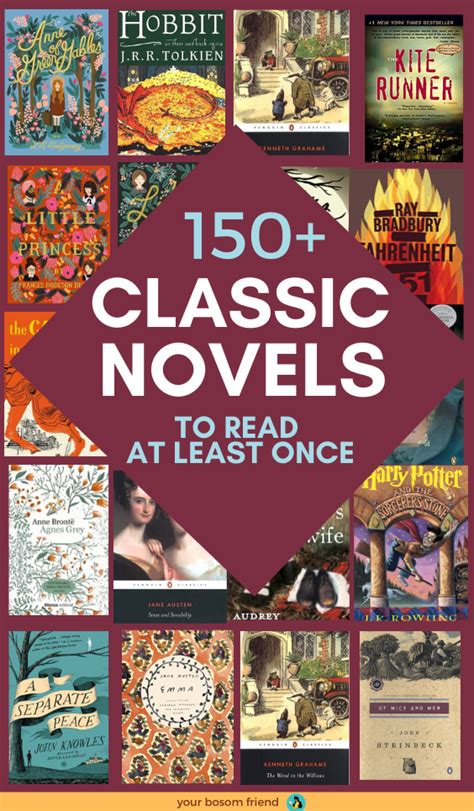 You know, the ones that everyone should get around to reading sooner, rather than later. 150+ Classic Books Every Book Lover Should Read In Their ...