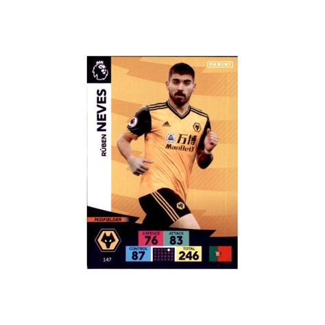 Rúben neves is a center midfielder from portugal playing for wolverhampton wanderers in the england premier league (1). Venta Cromo de Rubén Neves Wolverhampton Wanderers ...