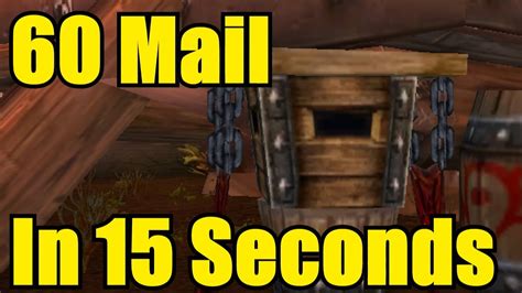 Fast delivery and great prices from real world of warcraft players selling cheap wow gold! World of Warcraft WoW Gold How To Loot Your Mailbox INSANELY FAST - YouTube
