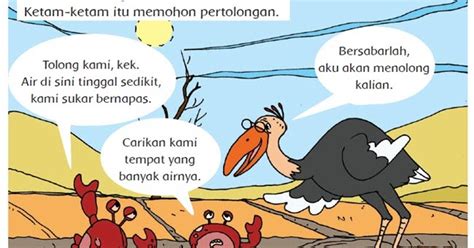 Makhluk hidup memiliki ciri peka terhadap rangsangan. Teknik dan Ciri Ciri Gambar Cerita