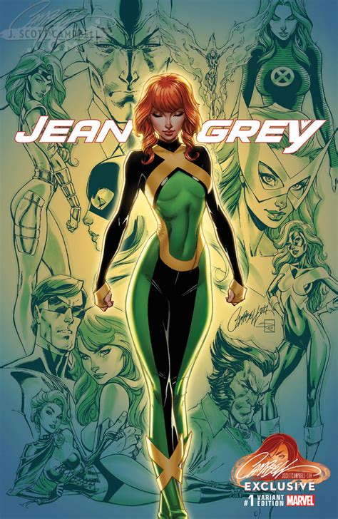 He is an actor and writer, known for brokeback mountain (2005), push (2009) and flight of the. Jean_Grey_#1_J._Scott_Campbell_Store_EXCLUSIVE_Cover | J ...