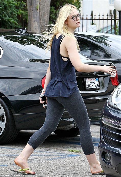 I spy with my little eye.a camel toe! A Huge Collection of Elle Fanning's Picture (100+) | エル ...