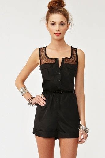 It's feminine with the ruff. romper | Fashion, Style, Fashion outfits