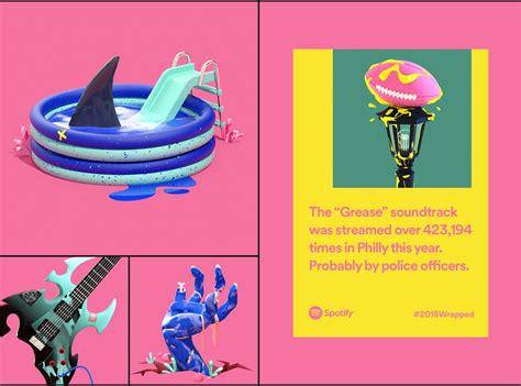 The year is wrapping up, which means (yep, you guessed it) it's time to relive your year in music with wrapped. Spotify 2018 Wrapped on Behance
