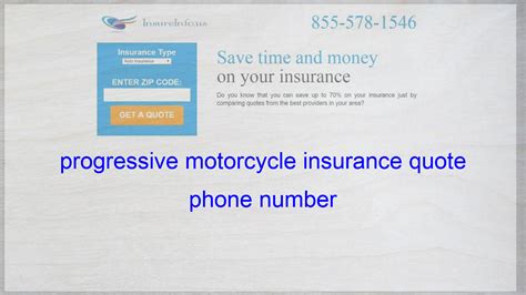 progressive motorcycle insurance quote phone number ...
