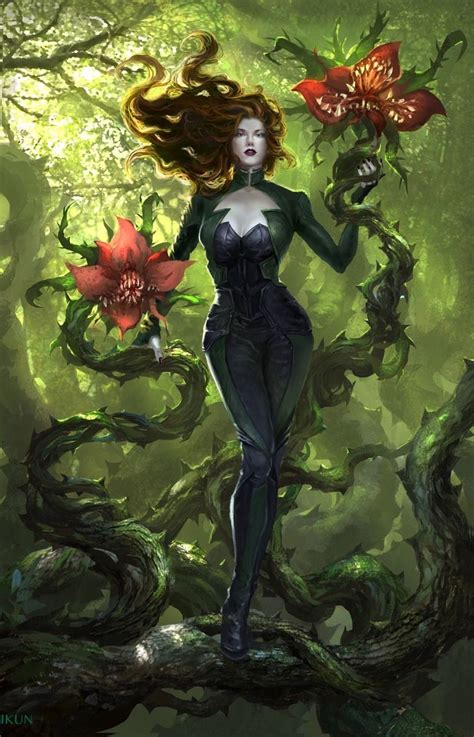 Want to discover art related to poisonivy? Poison Ivy by Likun Wang | Arte de cómics, Hiedra venenosa ...