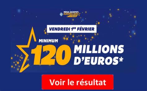 Les 50 derniers résultats euromillions. FDJ: Résultat Euromillions, My Million Mega Jackpot ...