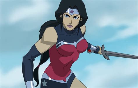 Wonder woman then proceeds to battle darkseid along with the rest of the justice league, and succsessfully sends him back throug a boomtube. Justice League: War - Wonder Woman by HarleyQuinn645 on ...