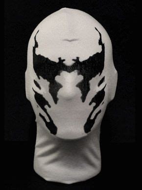 Finished rorschach mask by trebory6 on deviantart; Rorschach Mask... Pattern changes while you breathe | Rorschach, Ink blot, Rorschach inkblot