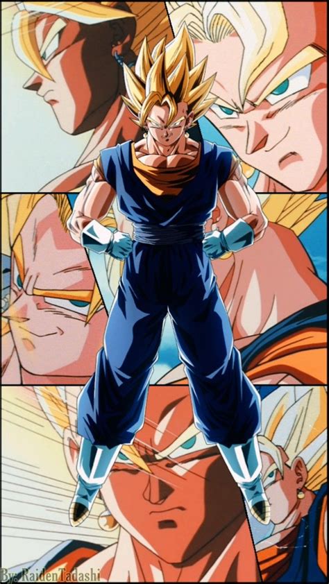 Like his potara counterpart, vegito, he is regarded as one of the most powerful characters in the whole dragon ball franchise. Vegito Wallpaper Made By RaidenTadashi en 2020 ...