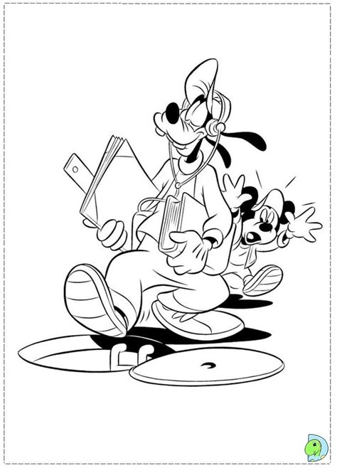 Maybe you would like to learn more about one of these? Goofy Coloring page- DinoKids.org