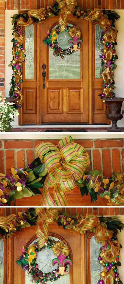 Mardi gras products at low closeout prices. Carnival Season is Here! Door Decorating Ideas | Poly Deco ...