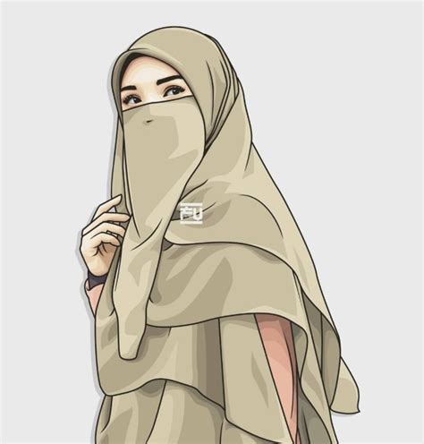 Kartun muslimah dan wanita muslimah. 101+ Gambar Kartun Muslimah Berhijab Cantik Menggunakan Cadar Dan Semakin Imut Ketika ...
