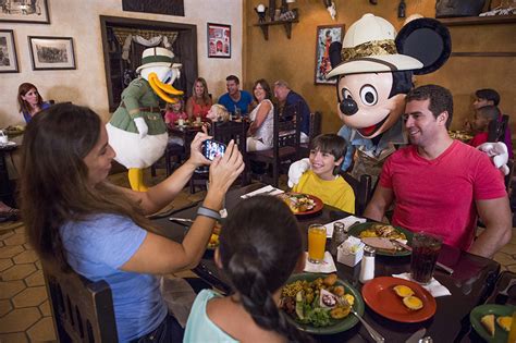 Disney's animal kingdom is the largest of the four theme parks at walt disney world. Disney Characters Stay for Dinner at Tusker House ...