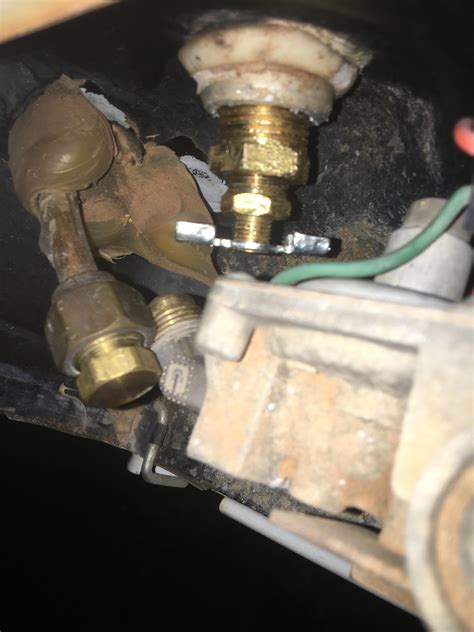 Turning off the water heater is crucial before beginning any type of maintenance. Gas line capped off at water heater?? Anyone seen this ...