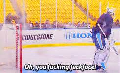 If you've watched his spittin chicklets episode this makes a lot of sense but i think it fits. marc andre fleury 29 letangs gifs *favs letangs •
