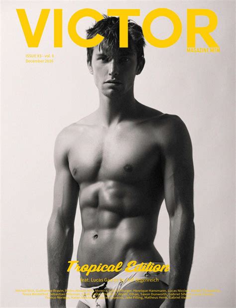 2,596 likes · 52 talking about this. VICTOR Magazine Men #03 vol.II | Lucas Garcez COVER by ...