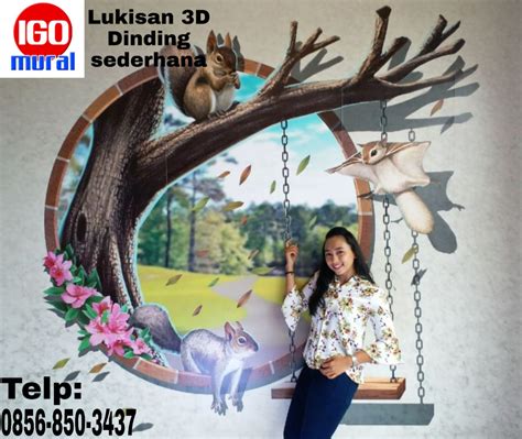 Di tempat ini kamu akan menemukan lukisan 3d dengan berbagai bentuk yang sangat menakjubkan. 0856-850-3437 Jasa Lukisan 3d Indah Semarang