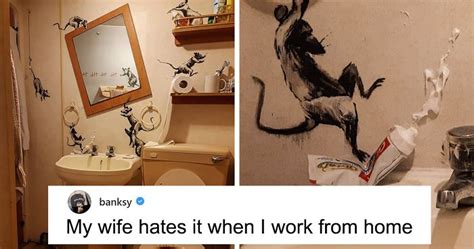 Amateur, big ass, wife, big cock, creampie. "My Wife Hates It When I Work From Home", Banksy Reveals ...