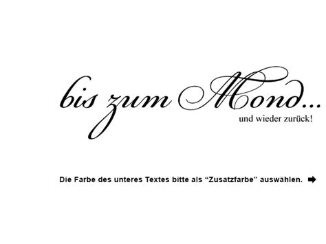 Ich gebe euch dann die adresse der trauerfamilie. Wandtattoo ich liebe Dich bis zum Mond und wieder zurück ...