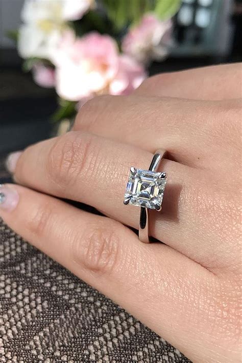 Find your dream colored diamond engagement ring! 30 Simple Engagement Rings For Girls Who Love Classic | Oh ...