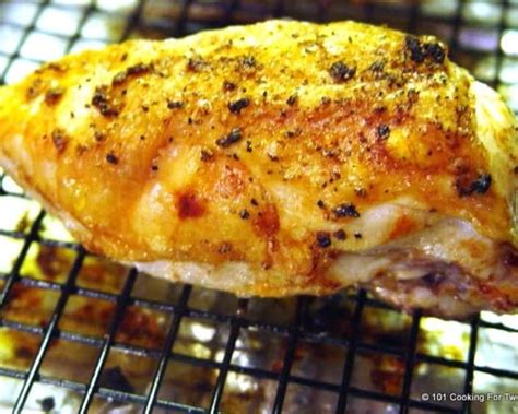 Separate the skin from the meat to create a pocket. Butter and Garlic Stuffed Bone-in Skin-on (Split) Chicken ...