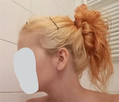 So even if your natural curls are there the day of your bleach, they might be gone. Tried to bleach out henna (bad idea, I know) - how to fix ...