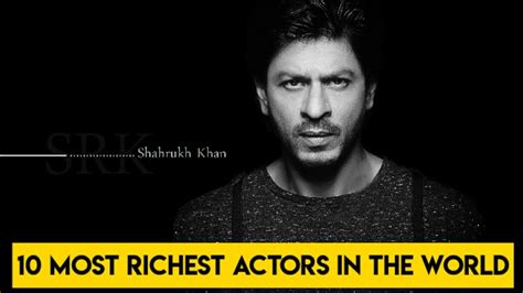 Some of his lifestyle choices. 10 MOST RICHEST ACTORS IN THE WORLD - YouTube