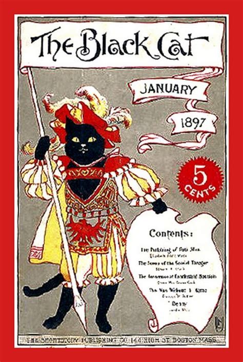 For price quotes specific to a need, contact email protected. "The Black Cat" magazine cover - January 1897 | Black cat ...