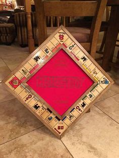 See more ideas about monopoly, board games, monopoly game. Monopoly board coffee table tray. Game put in shadow box ...