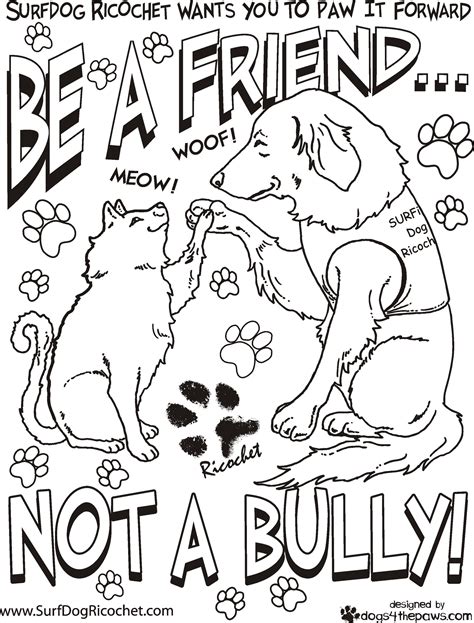 40+ free anti stress coloring pages for printing and coloring. Anti Bullying Coloring Sheet - Bullying Coloring Pages ...