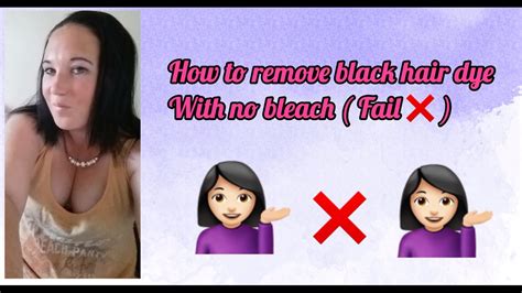 This is normal and a result of the artificial pigment in your hair. How to remove black hair dye with no bleach ( FAIL) - YouTube