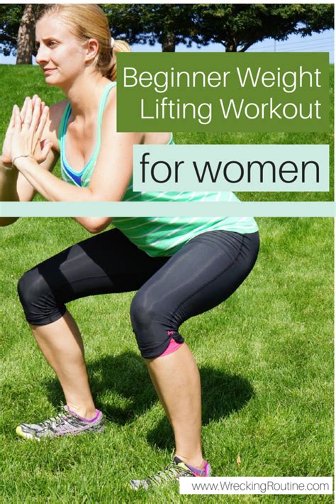 Beginner-Weight-Lifting-Workout - Wrecking Routine