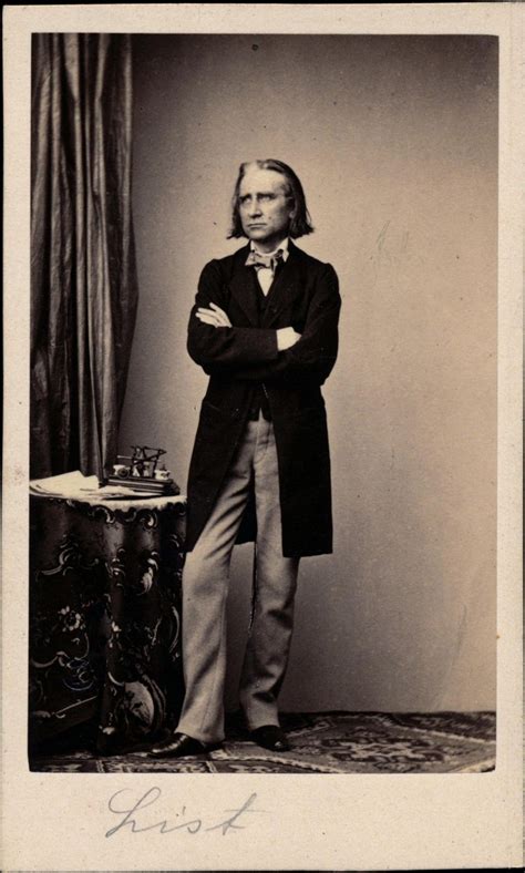 Franz Liszt 1811 - 1886. Photograph by Desmaisons, 1861. | Classical ...