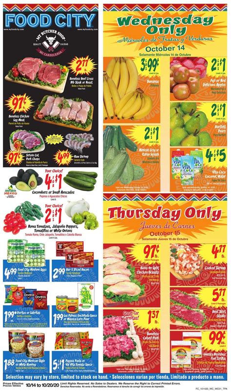 Download current giant food weekly ad, circular, special and sunday flyers. Food City Ad Circular - 10/14 - 10/20/2020 (Page 2) | Rabato