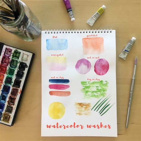 4.6 out of 5 stars. Basic Watercolor Washes Tutorial | Basic watercolor ...