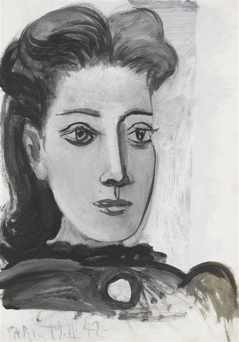 Original signed etching, original signed aquatint, original signed etching etc., already sold by the art gallery michelle champetier. 1942 Portrait de Dora Maar 2 | Pablo picasso, Malerei ...